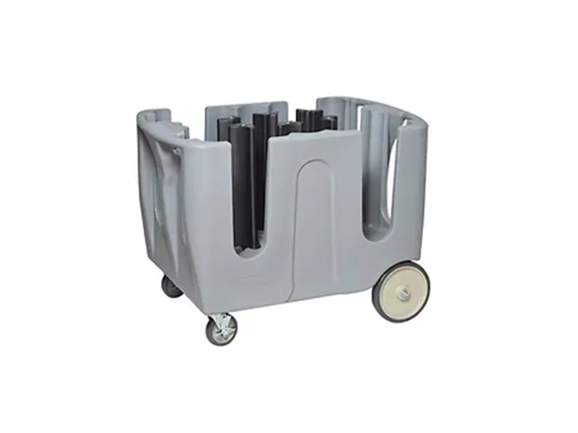 Plate Carrying Trolley with 6 Compartments