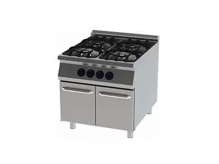 GAS 4-STOVE WITH CABINET - 900 Series