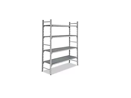 Stacking Rack 4 Tiers Flat Plastic Top