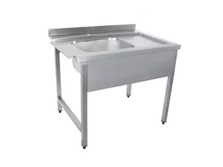 Dishwasher Entrance Counter with Single Sink