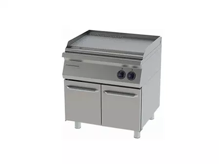 ELECTRIC SEMI-STRAIGHT GRILL DOUBLE WITH CABINET - 900 Series